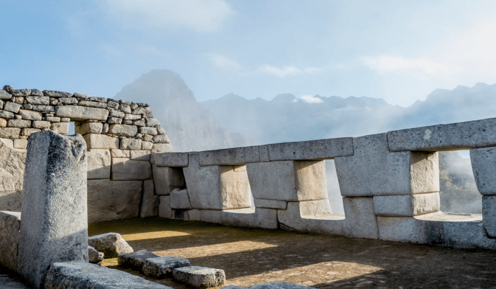 las 3 ventanas de Machupicchu