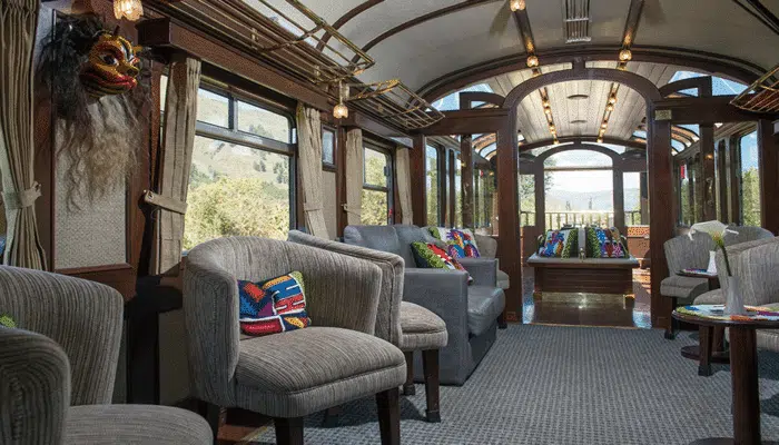 tren para Machu Picchu